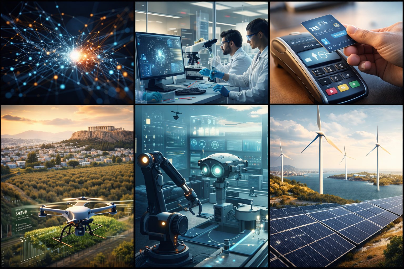 Ελληνικοί τομείς Startup: AI, Βιοτεχνολογία, Fintech, Agritech, Ρομποτική και ClimateTech