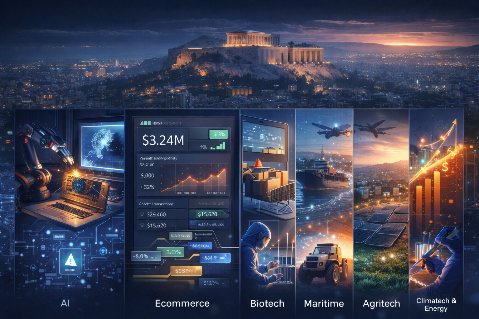 Το Τεχνολογικό Οικοσύστημα της Αθήνας το 2026: Ποιοι Κλάδοι Προσελκύουν Κεφάλαια και Ταλέντα