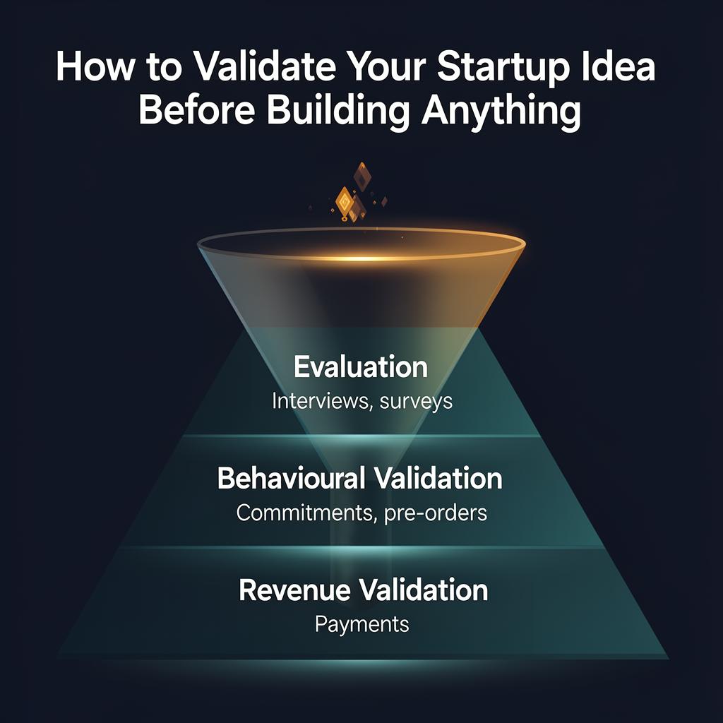 Πώς να επικυρώσετε την startup ιδέα σας πριν δημιουργήσετε οτιδήποτε