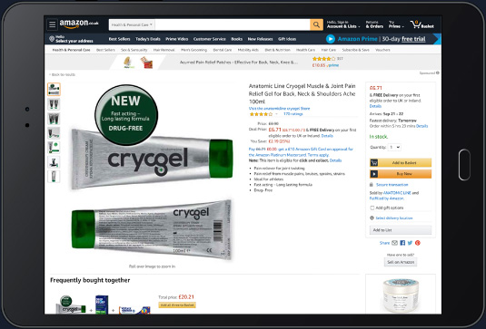 Cryogel ipad